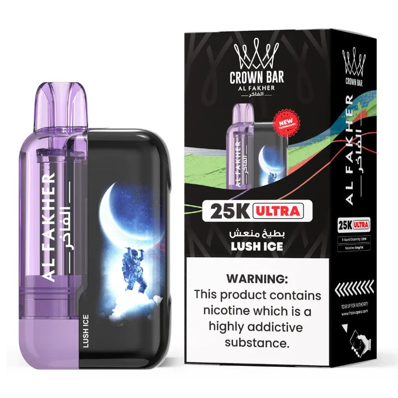 Al Fakher Ultra 25000 Kit Lush Ice Flavour