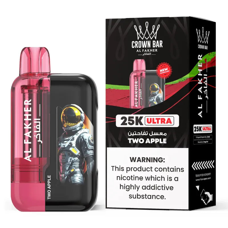 Al Fakher Ultra 25000 Kit Two Apple Flavour