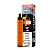 Al Fakher Crown Bar 600 Kit Peach Ice Flavour
