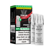 Al Fakher Crown Bar 600 Prefilled Pods MTL Straw Punch Flavours 