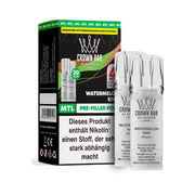 Al Fakher Crown Bar 600 Prefilled Pods MTL Watermelon Kiwi Flavours