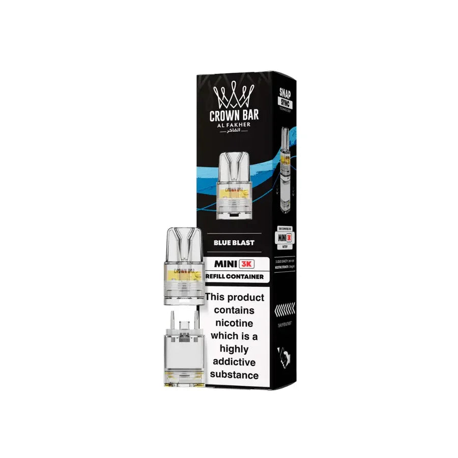 Al Fakher Mini 3000 Pods Blue Blast Flavour
