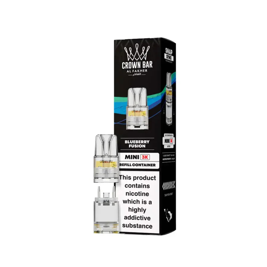 Al Fakher Mini 3000 Pods Blueberry Fusion Flavour