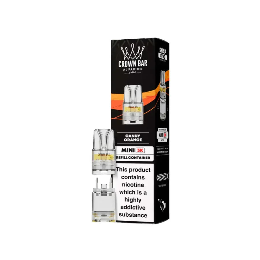 Al Fakher Mini 3000 Pods Candy Orange Flavour