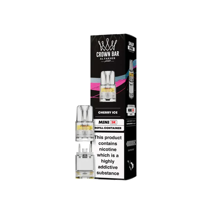 Al Fakher Mini 3000 Pods Cherry Ice Flavour