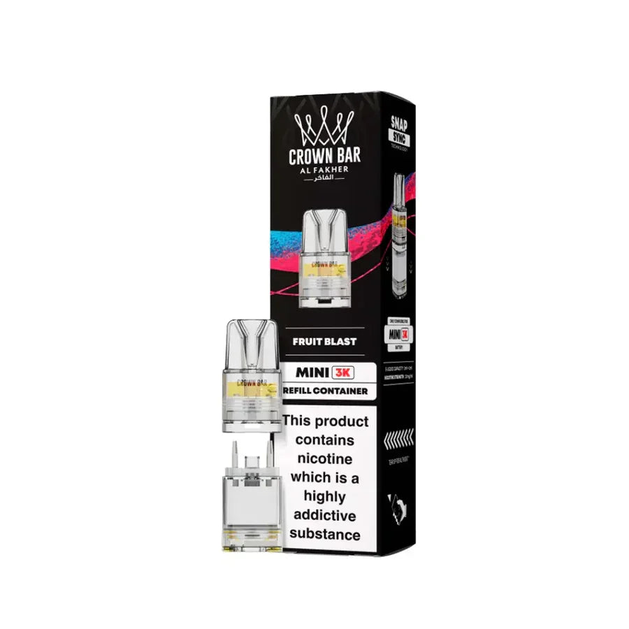 Al Fakher Mini 3000 Pods Fruit Blast Flavour