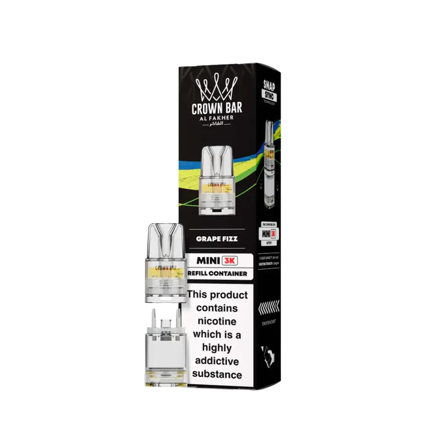 Al Fakher Mini 3000 Pods Grape Fizz Flavour