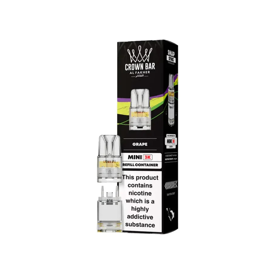 Al Fakher Mini 3000 Pods Grape Flavour