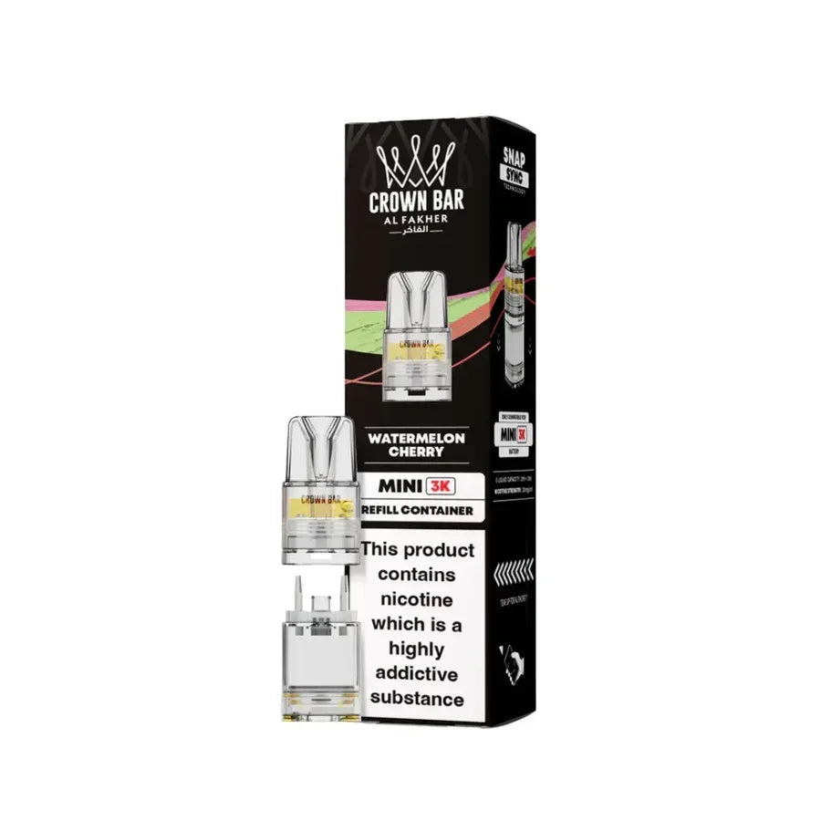 Al Fakher Mini 3000 Pods Watermelon Cherry Flavour