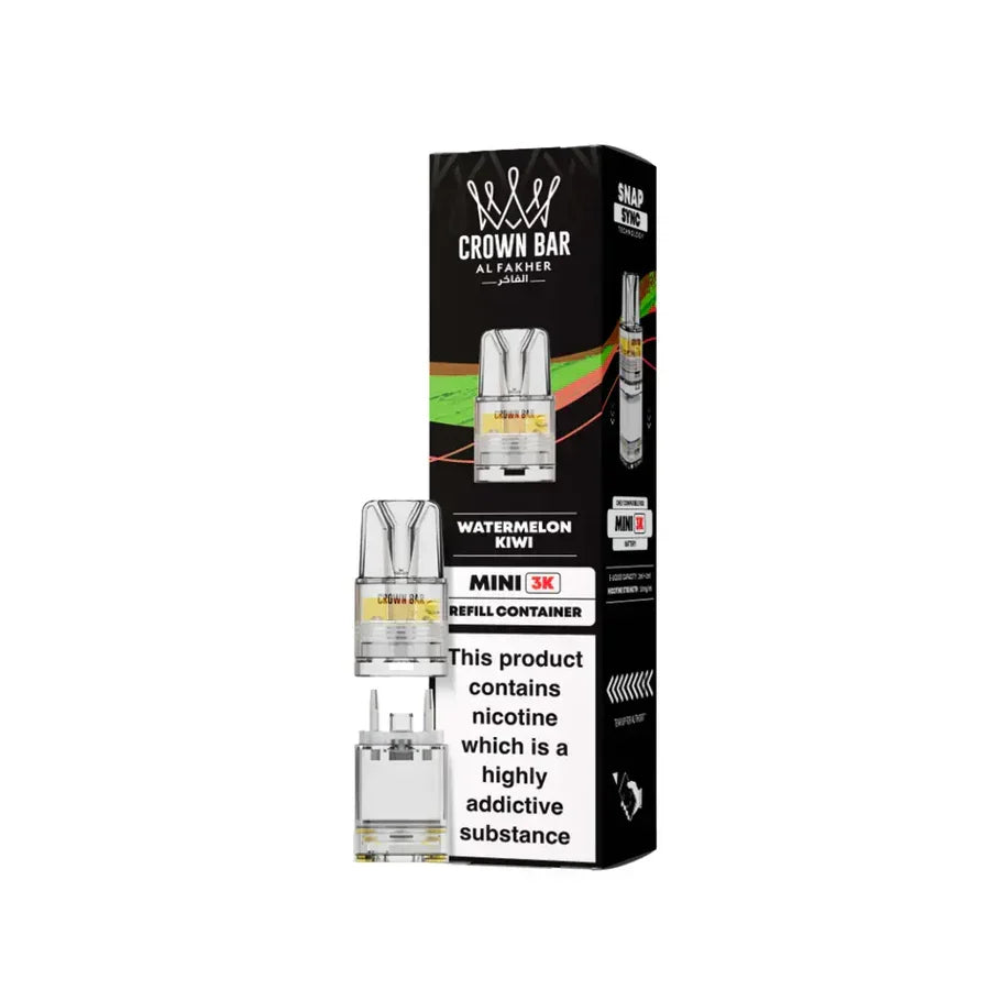 Al Fakher Mini 3000 Pods Watermelon Kiwi Flavour