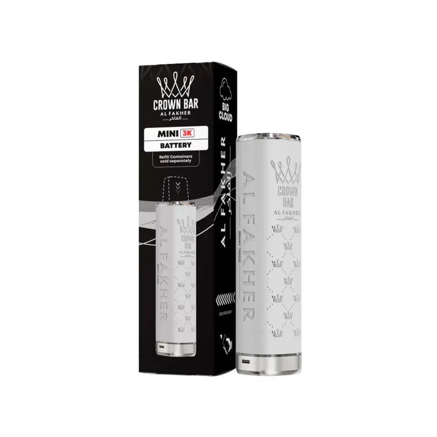 Al Fakher Mini 3K Device White Colour