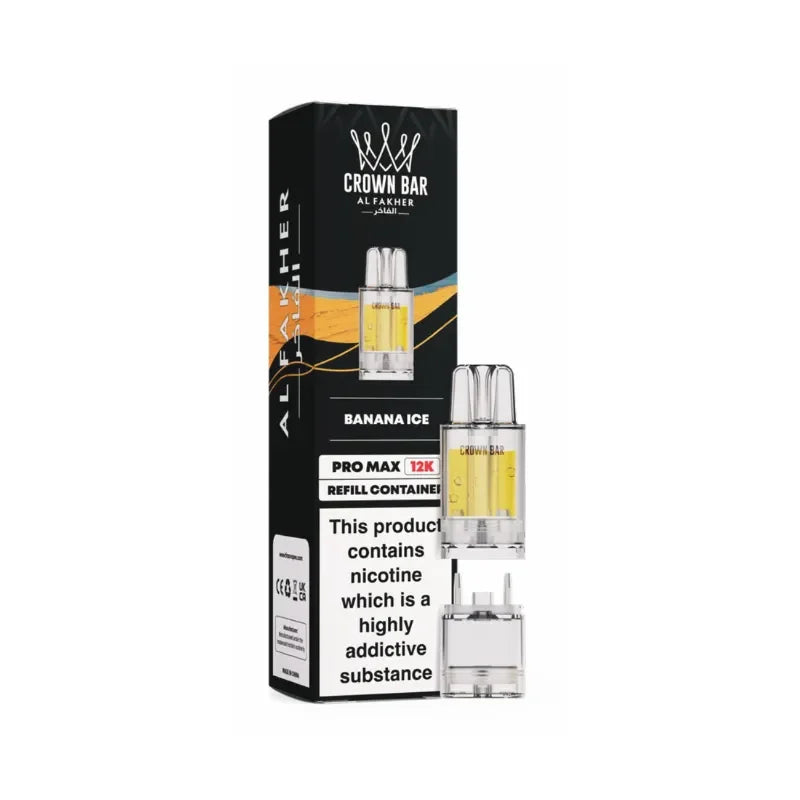 Al Fakher Pro Max 12K Pods Banana Ice Flavour