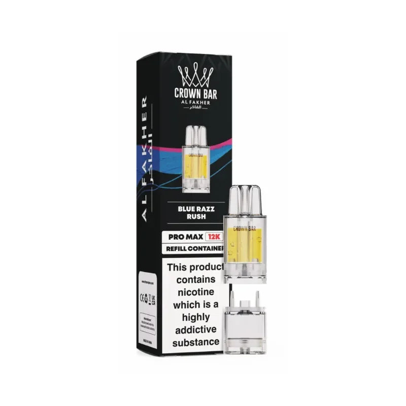 Al Fakher Pro Max 12K Pods Blue Razz Rush Flavour