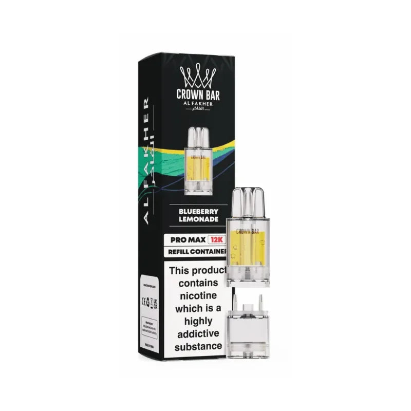 Al Fakher Pro Max 12K Pods Blueberry Lemonade Flavour