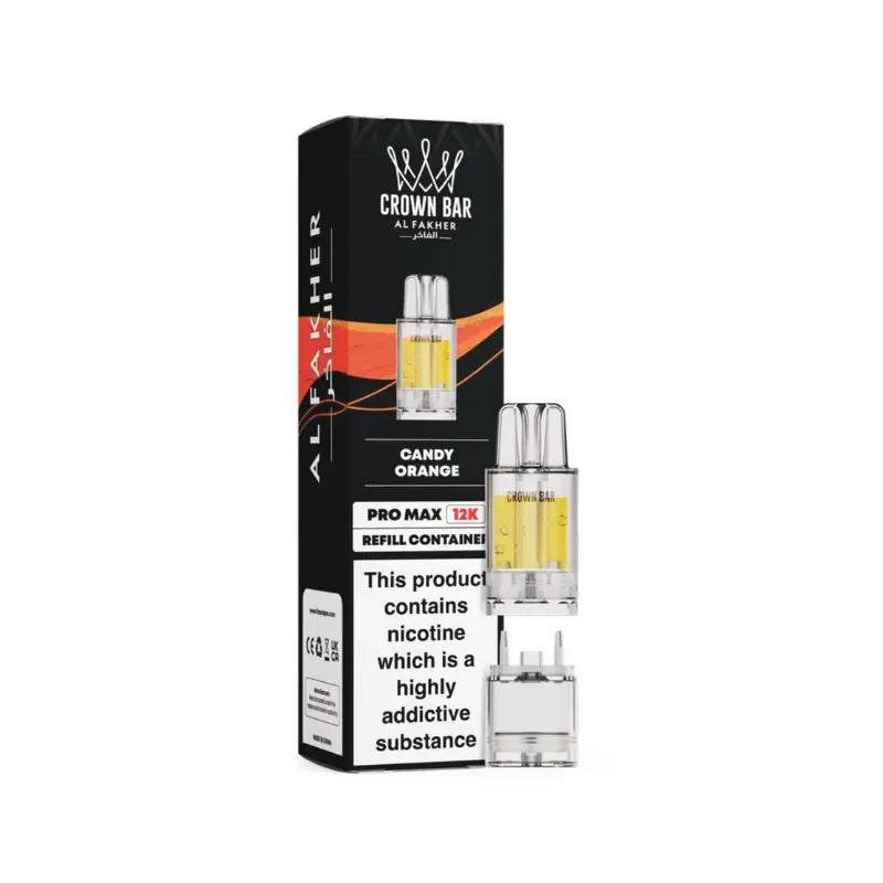 Al Fakher Pro Max 12K Pods Candy Orange Flavour