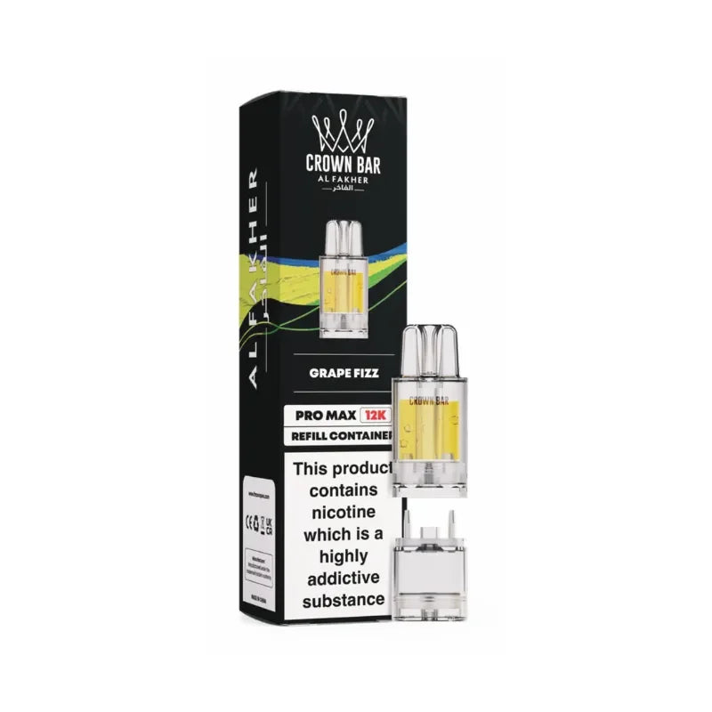 Al Fakher Pro Max 12K Pods Grape Fizz Flavour