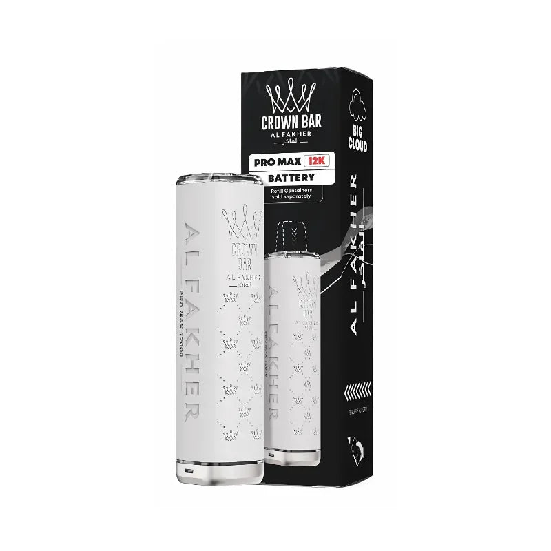 Al Fakher Pro Max 12K Device White Colour