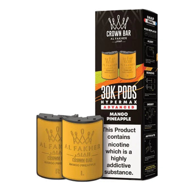 Al Fakher Hypermax 30K Mango Pineapple refill pod pack