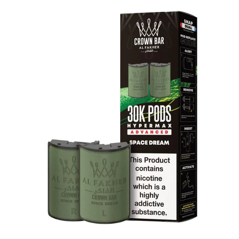 Al Fakher Hypermax 30k Refill Pods Space Dream Flavour