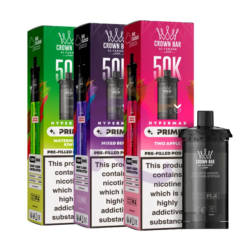Al Fakher Hypermax Prime 50K Prefilled Pods