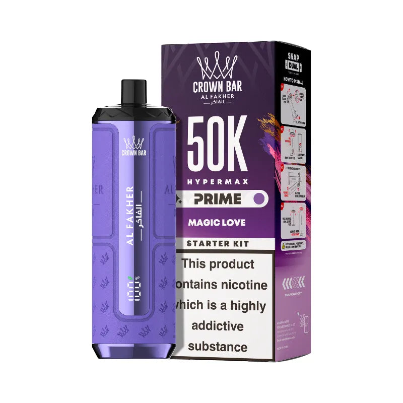 Al Fakher Hypermax Prime 50K Kit Magic Love Flavour