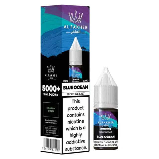 Al Fakher Nic Salts Blue Ocean Flavour