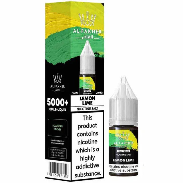 Al Fakher Nic Salts Lemon Lime Flavour