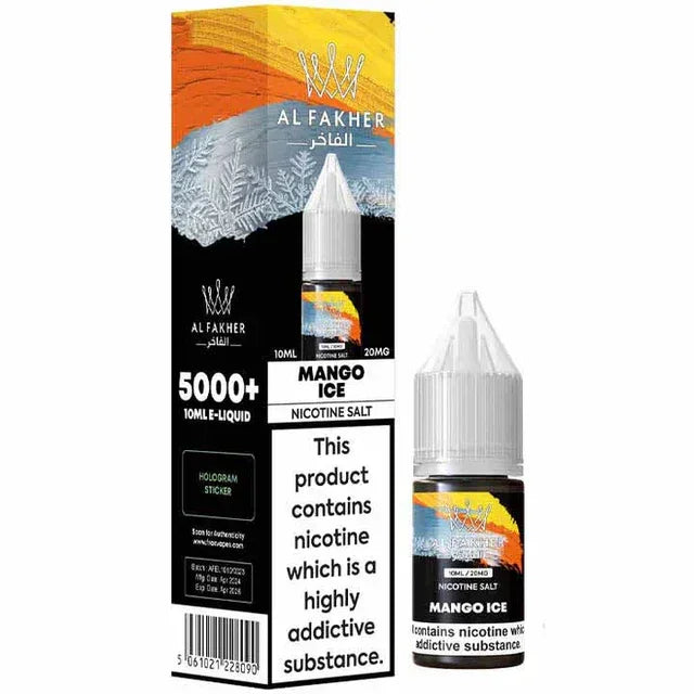 Al Fakher Nic Salts Mango Ice Flavour