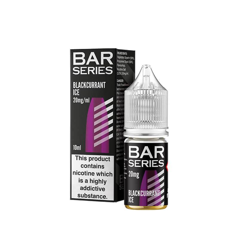 Bar Series 10ml Vape Liquid Blackcurrant Ice Flavour