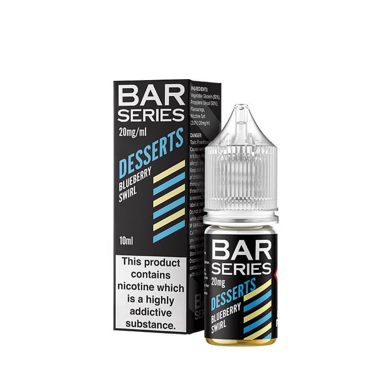 Bar Series 10ml Vape Liquid Desserts Blueberry Swirl Flavour
