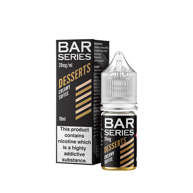 Bar Series 10ml Vape Liquid Desserts Creamy Toffee Flavour