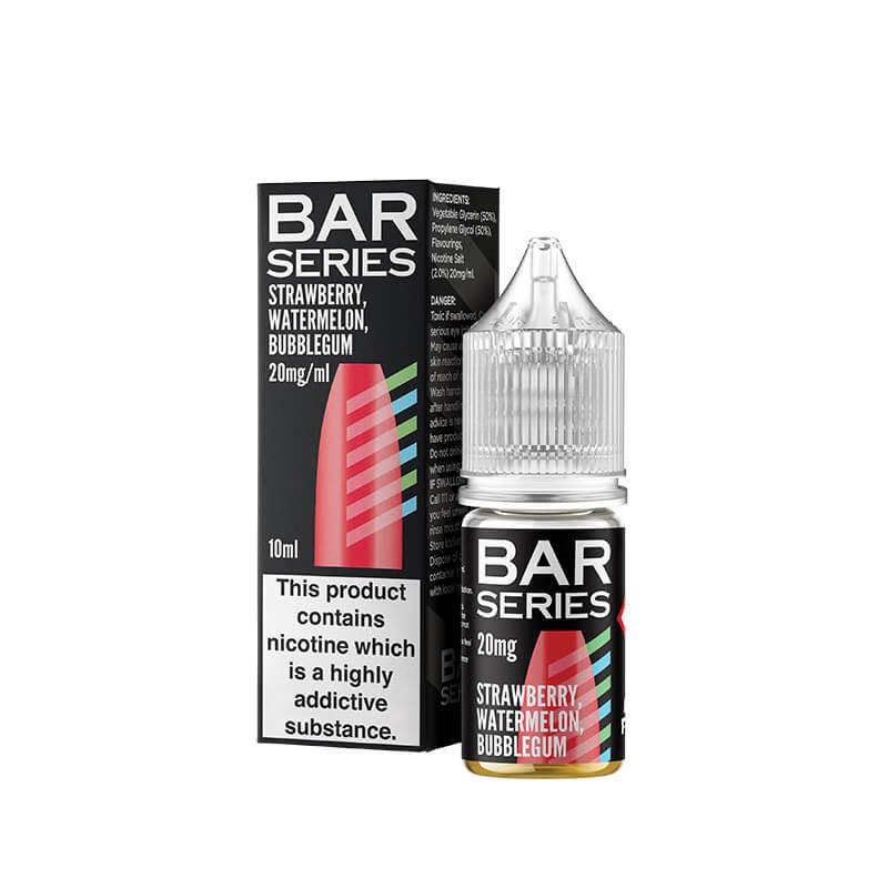 Bar Series 10ml Vape Liquid Strawberry Watermelon Bubblegum Flavour