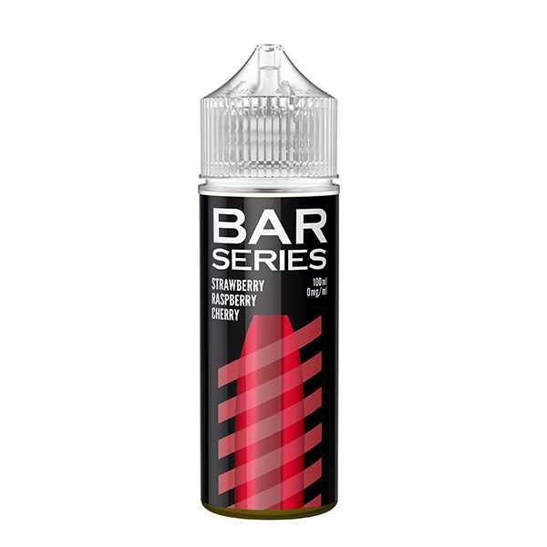 Bar Series Vape Juice 100ml Strawberry Raspberry Cherry Flavour