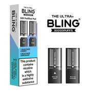 Bling Ultra Plus 30K Refill Pods Blue Razz Cherry / Blue Razz Lemonade Flavour