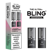Bling Ultra Plus 30K Refill Pods Strawberry Cranberry Cherry / Cherry Ice Flavour