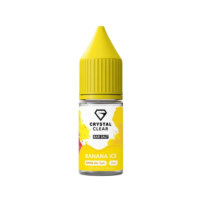 Crystal Clear Vape Juice Banana Ice Flavour