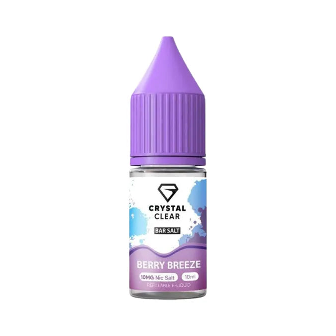Crystal Clear Vape Juice Berry Breeze Flavour