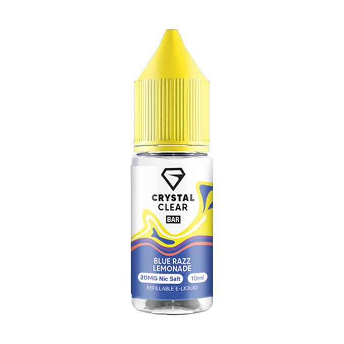 Crystal Clear Vape Juice Blue Razz Lemonade Flavour