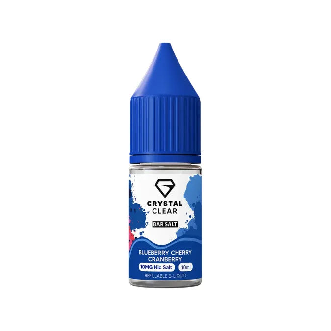 Crystal Clear Vape Juice Blueberry Cherry Cranberry Flavour