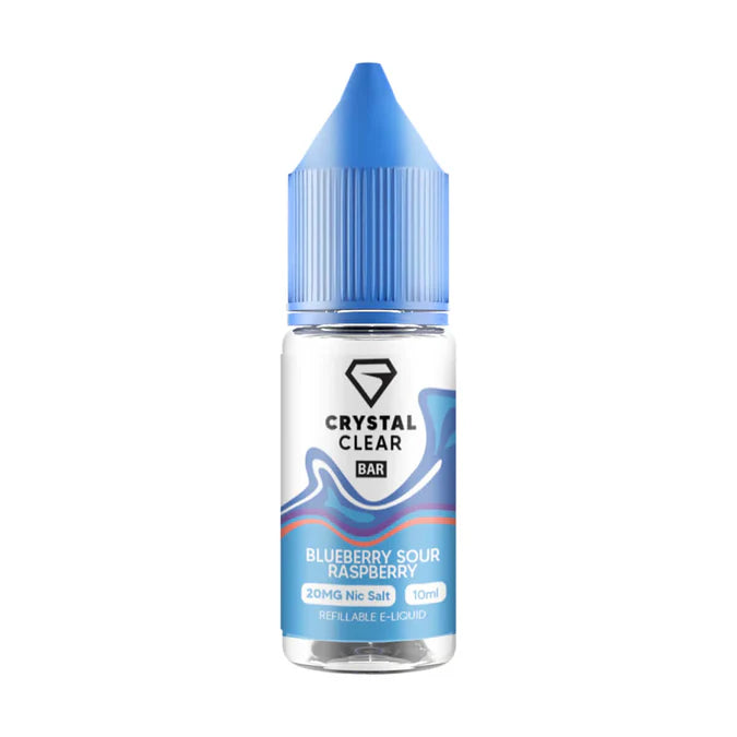 Crystal Clear Vape Juice Blueberry Sour Raspberry Flavour