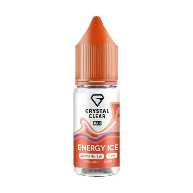 Crystal Clear Vape Juice Energy Ice Flavour