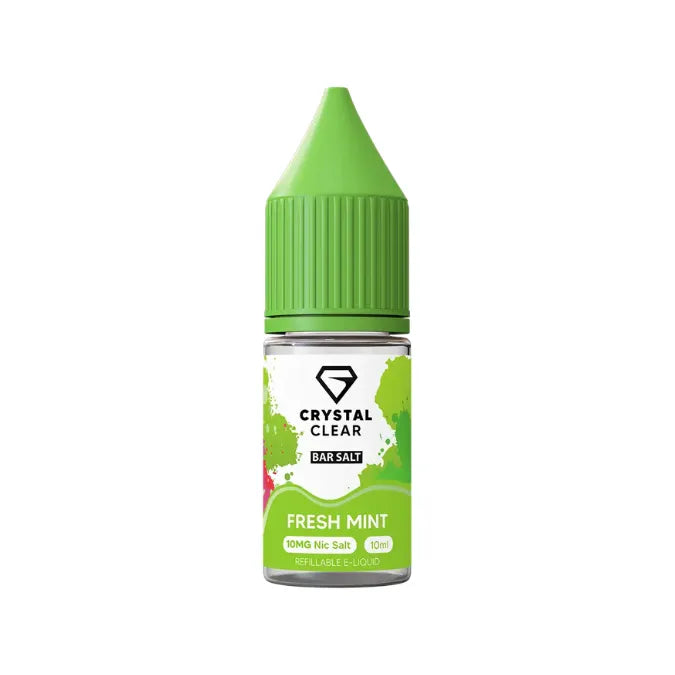 Crystal Clear Vape Juice Fresh Mint Flavour