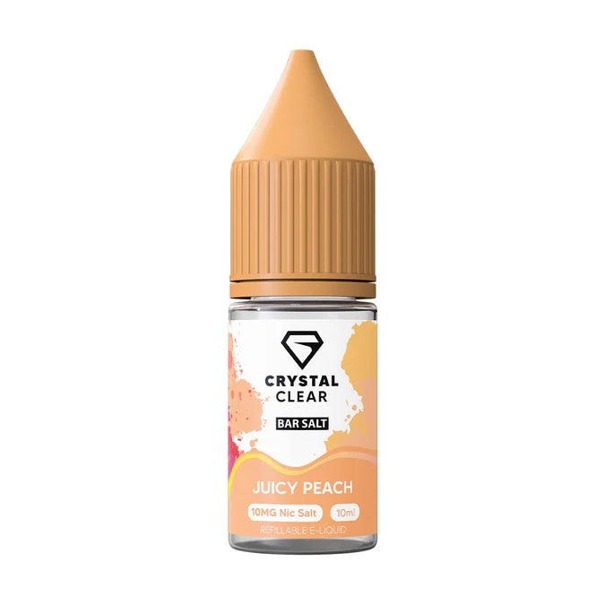 Crystal Clear Vape Juice Juicy Peach Flavour