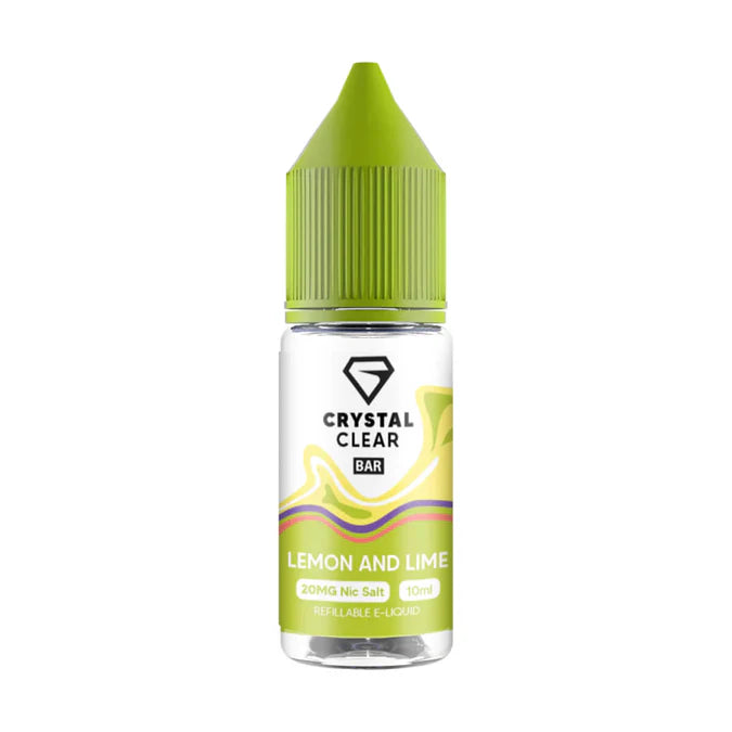 Crystal Clear Vape Juice Lemon And Lime Flavour