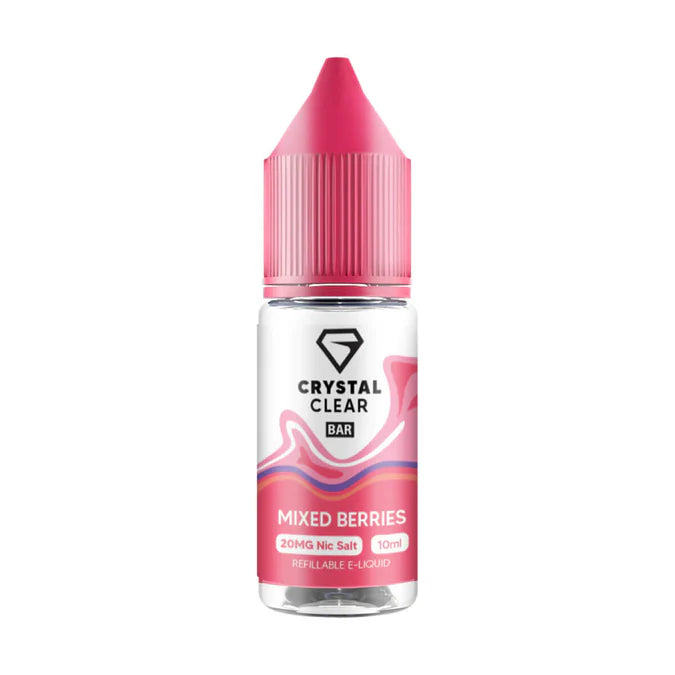 Crystal Clear Vape Juice Mixed Berries Flavour
