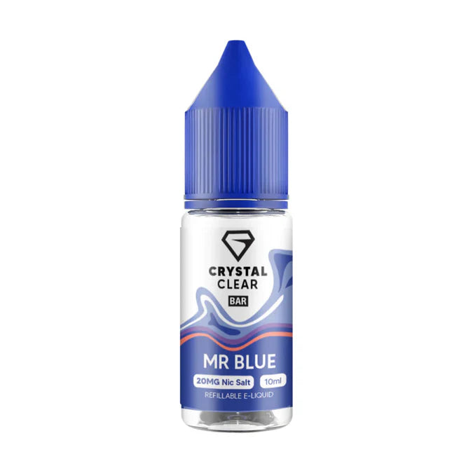 Crystal Clear Vape Juice Mr Blue Flavour