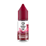 Crystal Clear Vape Juice Red Apple Ice Flavour