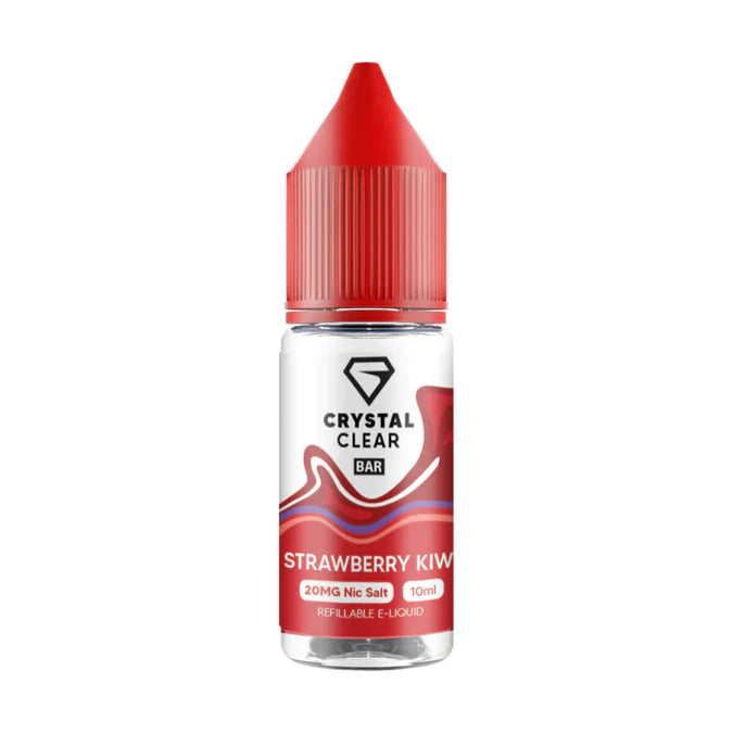 Crystal Clear Vape Juice Straw Kiwi Flavour