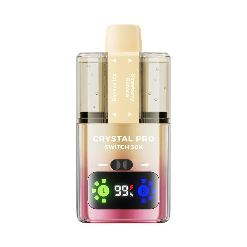 Crystal Pro Switch 30k Vape Kit Banana Ice / Strawberry Banana Flavour