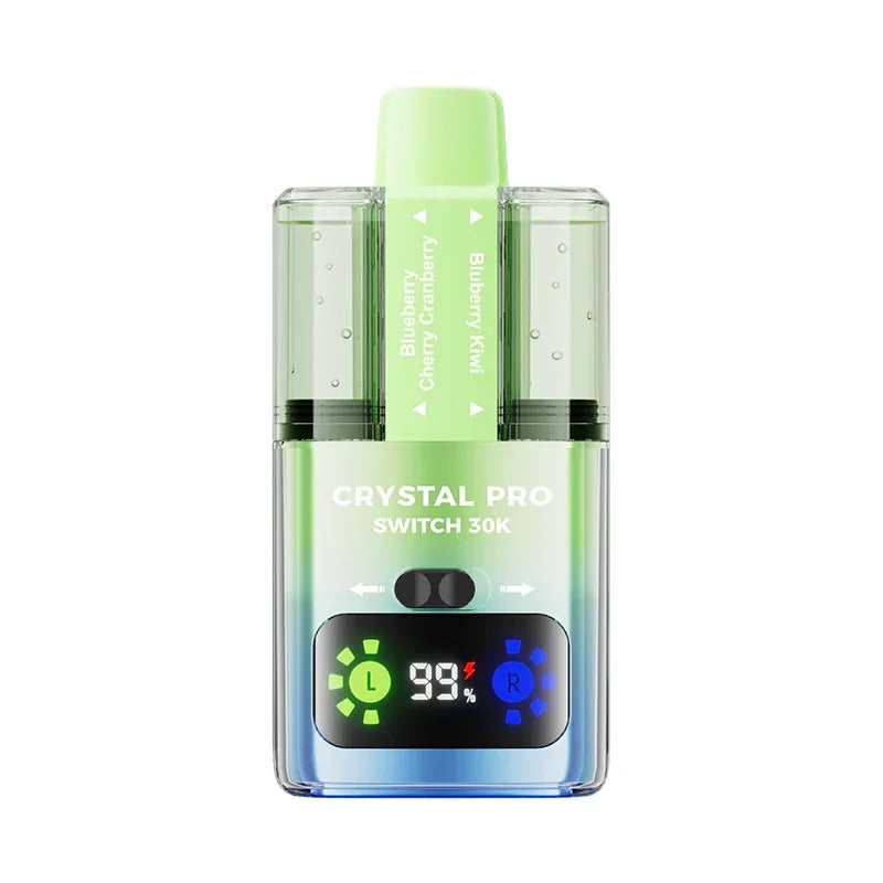 Crystal Pro Switch 30k Vape Kit Blueberry Cherry Cranberry / Blueberry Kiwi Flavour